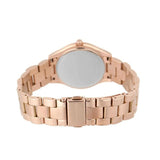 Buy Shop Michael Kors Mini Slim Runway Chronograph Quartz Rose Gold Dial Rose Gold Steel Strap Watch For Women - MK3205 USA Online