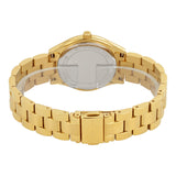 Buy Shop Michael Kors Mini Runway Slim Gold Dial Gold Steel Strap Watch for Women - MK3512 USA Online