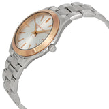 Buy Shop Michael Kors Mini Slim Runway Silver Dial Silver Steel Strap Watch for Women - MK3514 USA Online