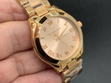 Buy Shop Michael Kors Mini Slim Runway Rose Gold Dial Rose Gold Steel Strap Watch For Women - MK3457 USA Online
