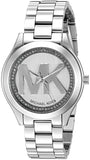 Buy Shop Michael Kors Mini Slim Runway Silver Dial Silver Steel Strap Watch for Women - MK3548 USA Online