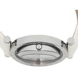 Buy Shop Michael Kors Averi Silver Dial White Leather Strap Watch for Women - MK2524 USA Online