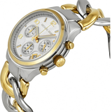 Buy Shop Michael Kors Runway White Dial Two Tone Steel Strap Watch for Women - MK3199 USA Online