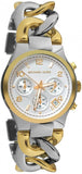 Buy Shop Michael Kors Runway White Dial Two Tone Steel Strap Watch for Women - MK3199 USA Online