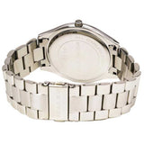 Buy Shop Michael Kors Slim Runway Quartz Pink Dial Silver Steel Strap Watch For Women - MK3291 USA Online