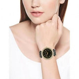 Buy Shop Michael Kors Darci Black Dial Black Steel Strap Watch for Women - MK3322 USA Online