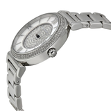 Buy Shop Michael Kors Catlin Silver Dial Silver Steel Strap Watch for Women - MK3355 USA Online