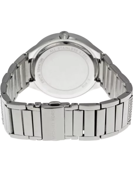 Buy Shop Michael Kors Kerry Crystal Pave Silver Dial Silver Steel Strap Watch For Women - MK3359 USA Online