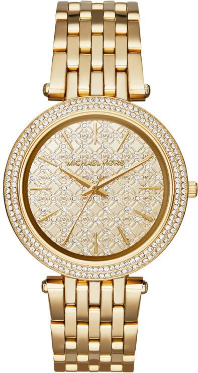 Buy Shop Michael Kors Darci Gold Dial Gold Steel Strap Watch for Women - MK3398 USA Online