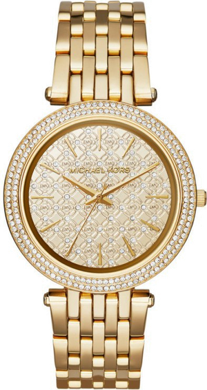 Buy Shop Michael Kors Darci Gold Dial Gold Steel Strap Watch for Women - MK3398 USA Online