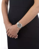 Buy Shop Michael Kors Darci Silver Dial Silver Steel Strap Watch for Women - MK3404 USA Online