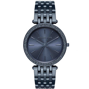 Buy Shop Michael Kors Darci Blue Dial Blue Steel Strap Watch for Women - MK3417 USA Online