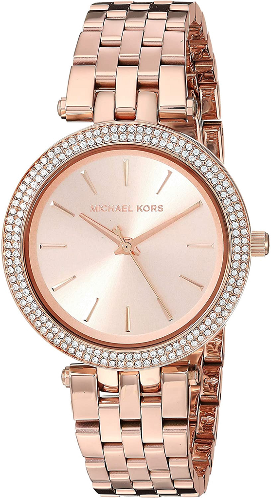 Buy Shop Michael Kors Darci Rose Gold Dial Rose Gold Stainless Steel Strap Watch for Women - MK3366 USA Online