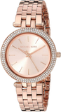 Buy Shop Michael Kors Darci Rose Gold Dial Rose Gold Stainless Steel Strap Watch for Women - MK3366 USA Online