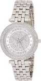 Buy Shop Michael Kors Darci Silver Dial Silver Steel Strap Watch for Women - MK3476 USA Online