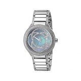 Buy Shop Michael Kors Kerry Mother of Pearl Dial Silver Strap Watch for Women - MK3480 USA Online
