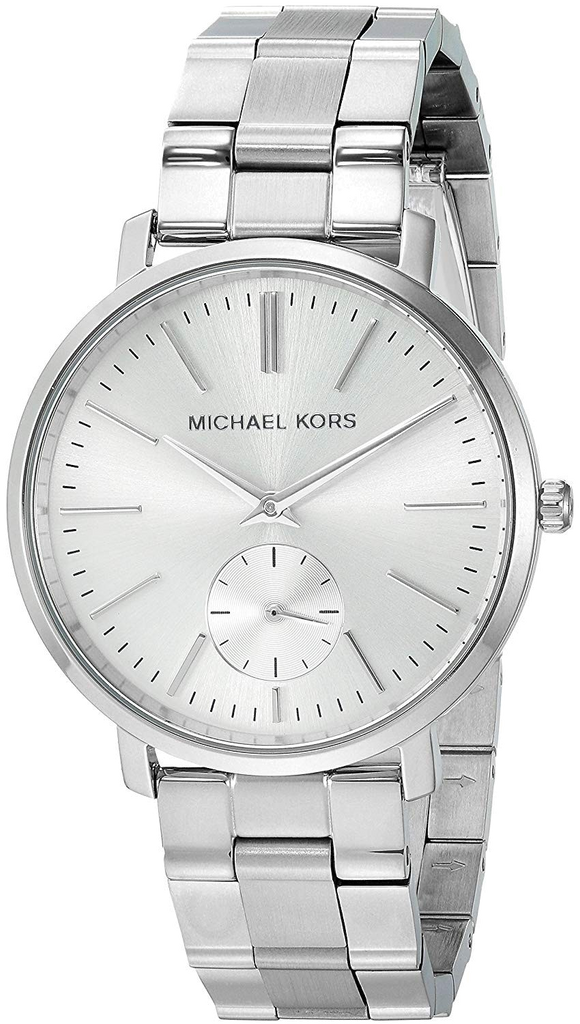 Buy Shop Michael Kors Jaryn Quartz Silver Dial Silver Steel Strap Watch For Women - MK3499 USA Online