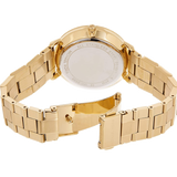 Buy Shop Michael Kors Jaryn Analog Quartz Gold Dial Gold Steel Strap Watch For Women - MK3500 USA Online