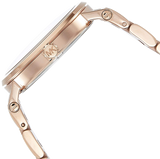 Buy Shop Michael Kors Norie Rose Gold Dial Rose Gold Steel Strap Watch for Women - MK3561 USA Online
