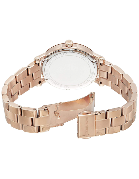 Buy Shop Michael Kors Norie Rose Gold Dial Rose Gold Steel Strap Watch for Women - MK3561 USA Online