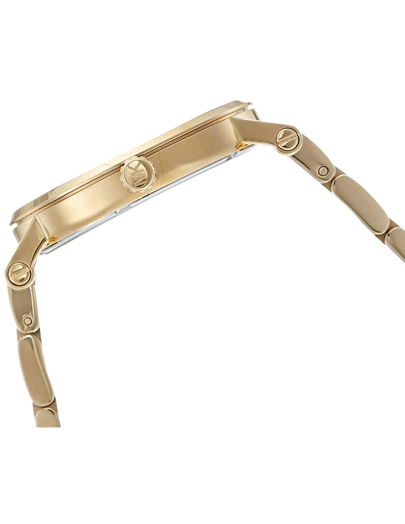 Buy Shop Michael Kors Norie Gold Dial Two Tone Steel Strap Watch for Women - MK3586 USA Online