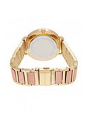 Buy Shop Michael Kors Portia Rose Gold Dial Two Tone Steel Strap Watch for Women - MK3706 USA Online