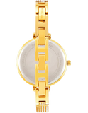 Buy Shop Michael Kors Jaryn Quartz Gold Dial Gold Steel Strap Watch For Women - MK3784 USA Online
