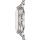 Buy Shop Michael Kors Sofie Quartz Rose Gold Dial Two Tone Steel Strap Watch For Women - MK3972 USA Online