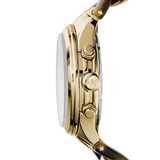 Buy Shop Michael Kors Runway Gold Dial Two Tone Steel Strap Watch for Women - MK4222 USA Online