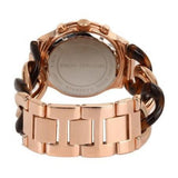 Buy Shop Michael Kors Runway Rose Gold Dial Two Tone Steel Strap Watch for Women - MK4269 USA Online