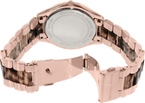 Buy Shop Michael Kors Runway Rose Gold Dial Two Tone Steel Strap Watch for Women - MK4301 USA Online
