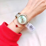 Buy Shop Michael Kors Delray Rose Gold Dial Two Tone Steel Strap Watch for Women - MK4317 USA Online