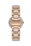 Buy Shop Michael Kors Delray Rose Gold Dial Two Tone Steel Strap Watch for Women - MK4319 USA Online