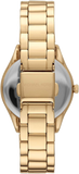 Buy Shop Michael Kors Lauryn Quartz Mother of Pearl Gold Dial Gold Steel Strap Watch For Women - MK4490 USA Online