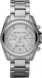Buy Shop Michael Kors Blair Silver Dial Silver Steel Strap Watch for Women - MK5165 USA Online