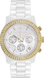 Buy Shop Michael Kors Runway White Dial White Steel Strap Watch for Women - MK5237 USA Online