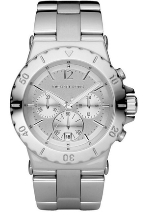 Buy Shop Michael Kors Dylan Silver Dial Silver Steel Strap Watch for Women - MK5312 USA Online
