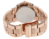 Buy Shop Michael Kors Dylan Rose Gold Dial Rose Gold Steel Strap Watch for Women - MK5412 USA Online