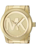 Buy Shop Michael Kors Runway Gold Dial Gold Steel Strap Watch for Women - MK5473 USA Online