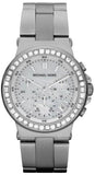 Buy Shop Michael Kors Dylan Silver Dial Silver Steel Strap Watch for Women - MK5585 USA Online