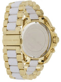 Buy Shop Michael Kors Bradshaw Chronograph White Dial Two Tone Steel Strap Watch For Women - MK5743 USA Online