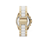 Buy Shop Michael Kors Bradshaw Chronograph White Dial Two Tone Steel Strap Watch For Women - MK5743 USA Online