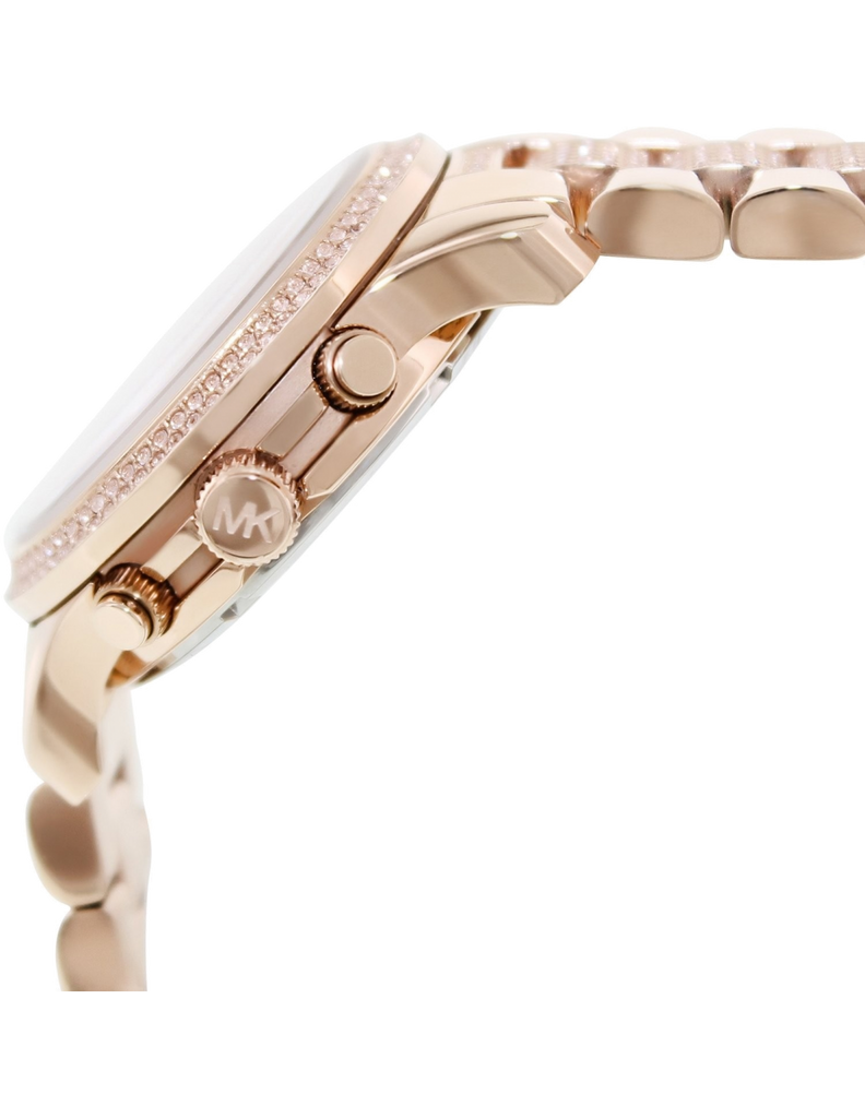 Buy Shop Michael Kors Runway Gold Dial Gold Steel Strap Watch for Women - MK5827 USA Online