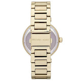 Buy Shop Michael Kors Skylar Gold Dial Gold Steel Strap Watch for Women - MK5867 USA Online