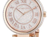 Buy Shop Michael Kors Skylar Rose Gold Dial Rose Gold Steel Strap Watch for Women - MK5868 USA Online