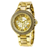 Buy Shop Michael Kors Camille Gold Dial Gold Steel Strap Watch for Women - MK5902 USA Online