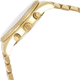 Buy Shop Michael Kors Runway Iridescent Pink Dial Gold Steel Strap Watch for Women - MK5939 USA Online