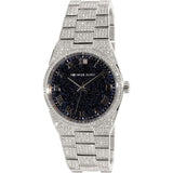 Buy Shop Michael Kors Channing Diamonds Black Dial Silver Steel Strap Watch for Women - MK6089 USA Online