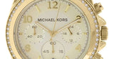 Buy Shop Michael Kors Blair Gold Dial Two Tone Steel Strap Watch for Women - MK6094 USA Online