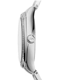 Buy Shop Michael Kors Bryn Quartz Silver Dial Silver Steel Strap Watch For Women - MK6133 USA Online